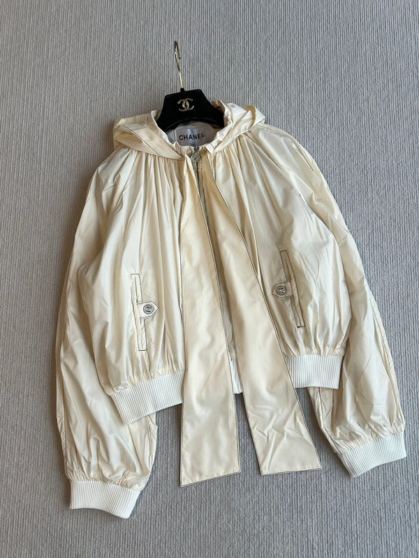 CHANEL SUN PROTECTION JACKET WITH DRAWSTRING 269662