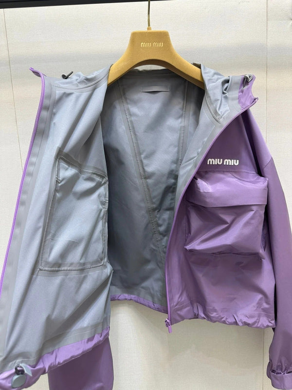 GIACCA CON CAPPUCCIO MIUMIU STYLE 40