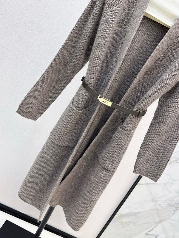 HERMES 25S LONG WOOL COAT 091