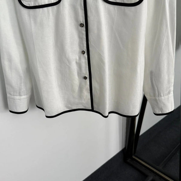 CHANEL 25S LONG-SLEEVE SHIRT STYLE 126