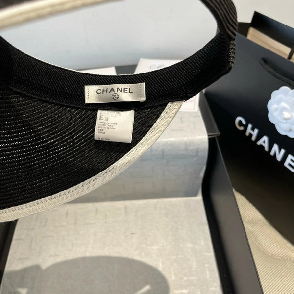 CC SUN HAT MODEM BLACK WITH FLOWER 673934