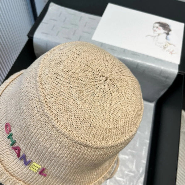 WOVEN BUCKET HAT BEIGE 673999