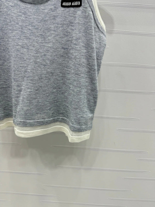 MIUMIU SLEEVELESS TOP 269404