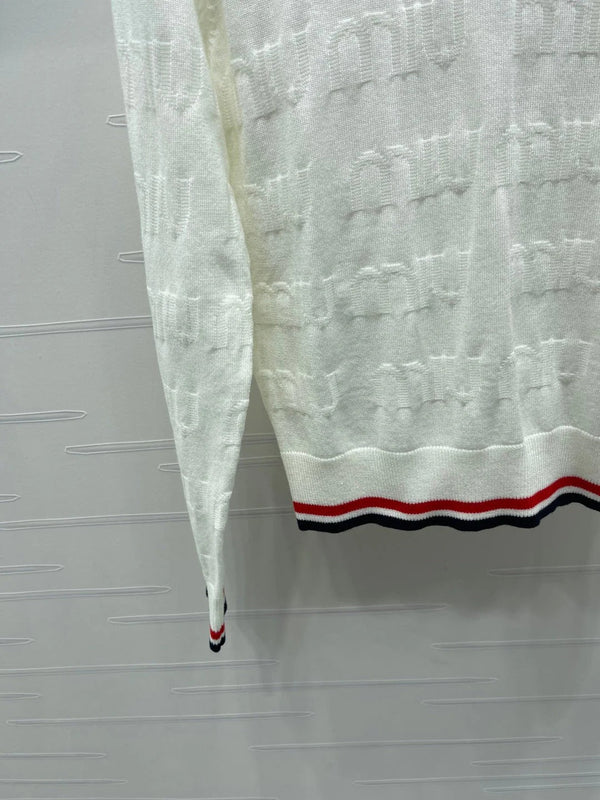 MIUMIU KNITTED SWEATER STYLE 466