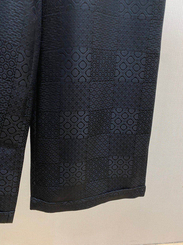 CHANEL 25S STRAIGHT WIDE-LEG PANTS STYLE 155