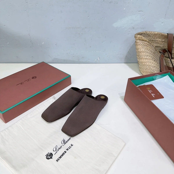 FLAT BUBBLE IN BROWN CANVAS