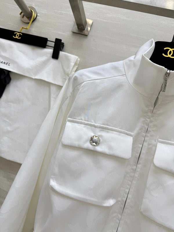 CHANEL 25S STAND COLLAR JACKET STYLE 177