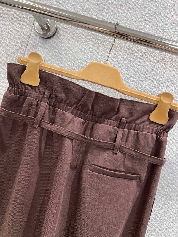 MIUMIU DRAWSTRING TROUSERS STYLE 7