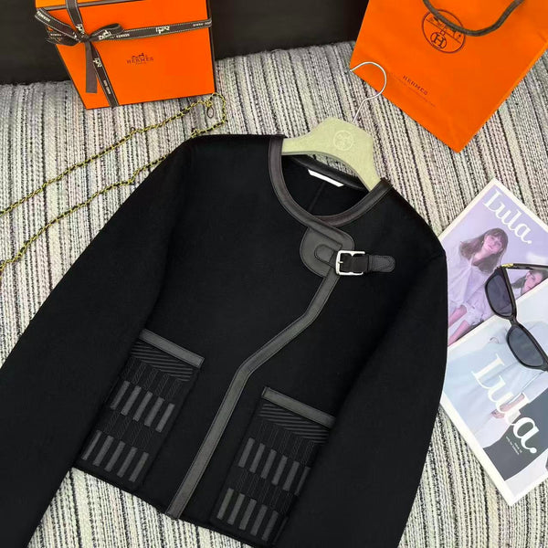 HERMES 25S KNITTED JACKET 053