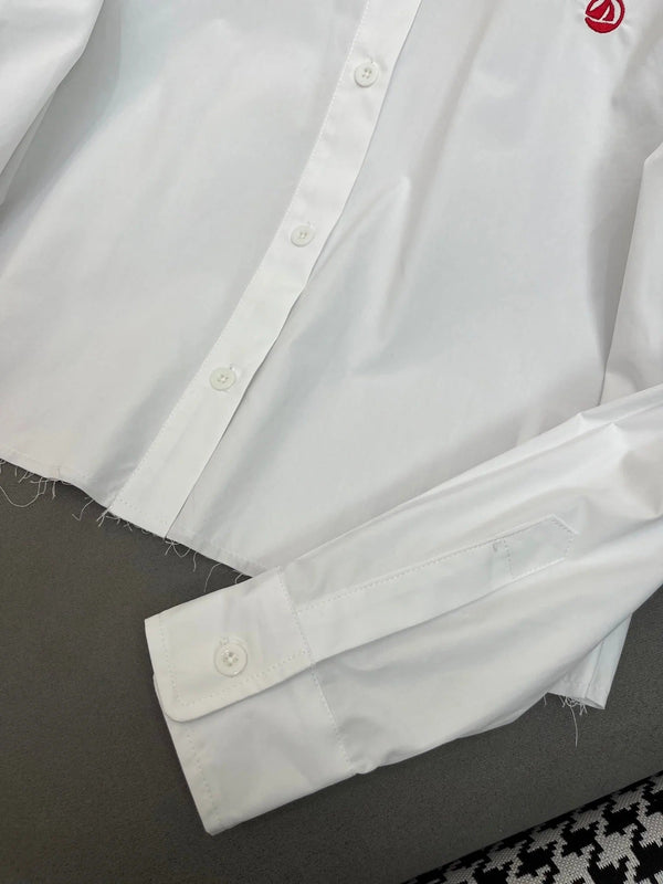 MIUMIU LONG-SLEEVE SHIRT 214505