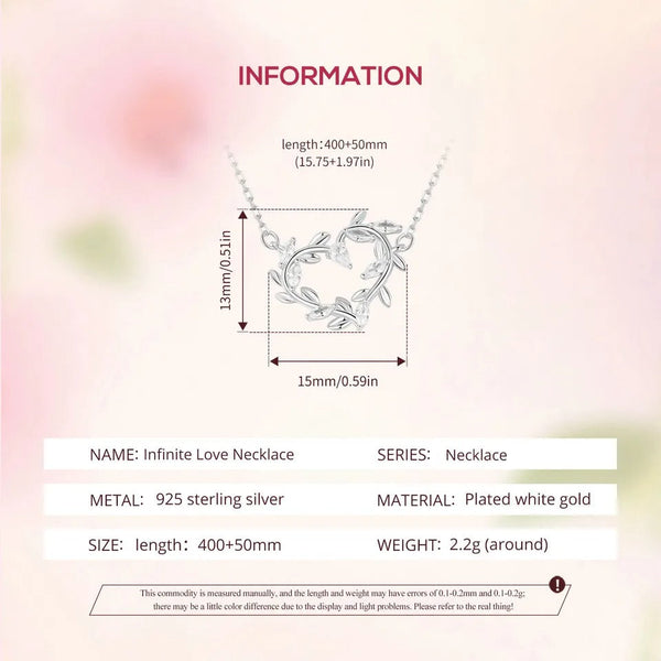 Collana Infinite Love per donna