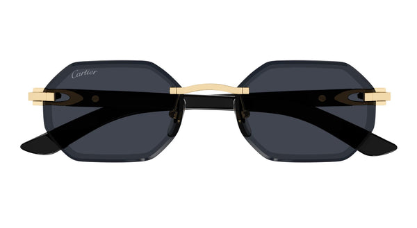 CARTIER C DÉCOR WHITE BUFFALO HORN SUNGLASSES