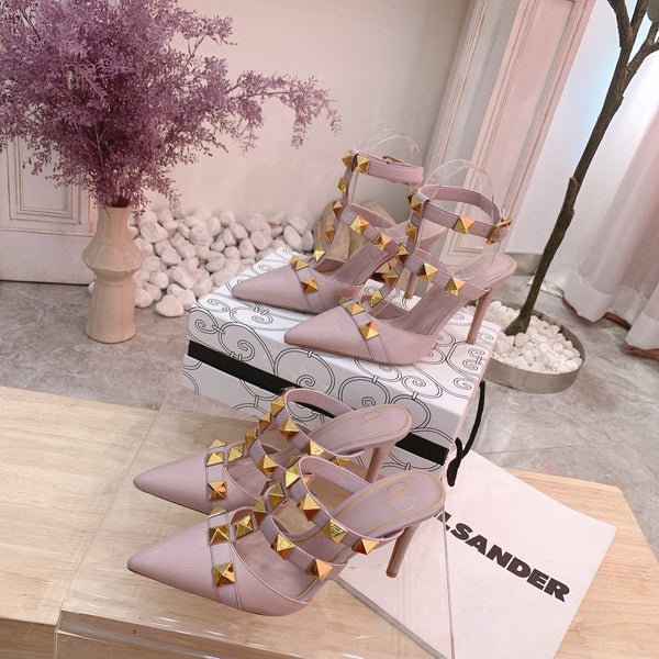 Valentino Pump Mule High Heel 95mm Sheepskin 239527