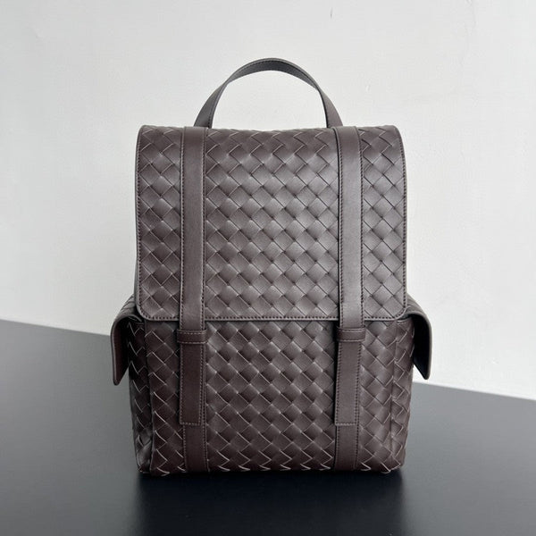 BV Back To School Backpack Intrecciato Leather