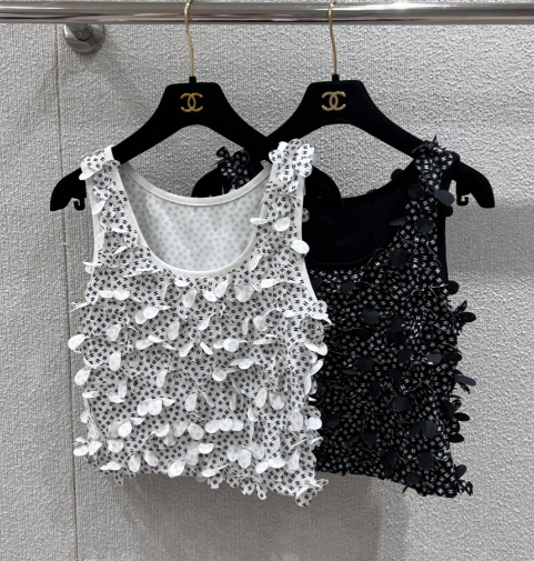 CC 25 Flower Vest Polyester Fiber