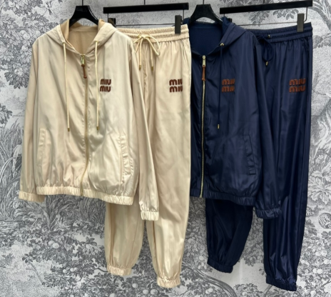 Miu Miu 25 Sports Suit Polyester Fiber