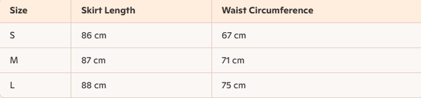 CD 25 Long Skirt Light blue mix Colors Polyester