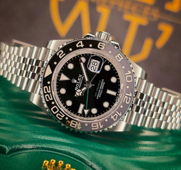 GMT-MASTER II BRUCE WAYNE CERAMIC STEEL BLACK GREY