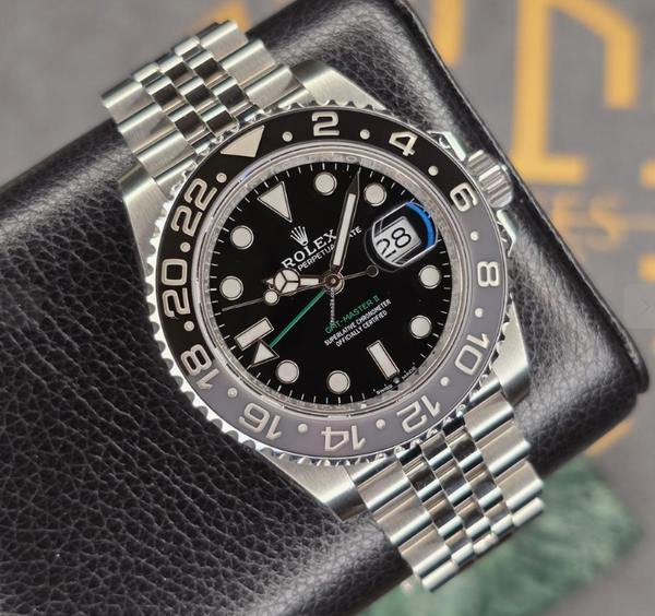 GMT-MASTER II BRUCE WAYNE CERAMIC STEEL BLACK GREY