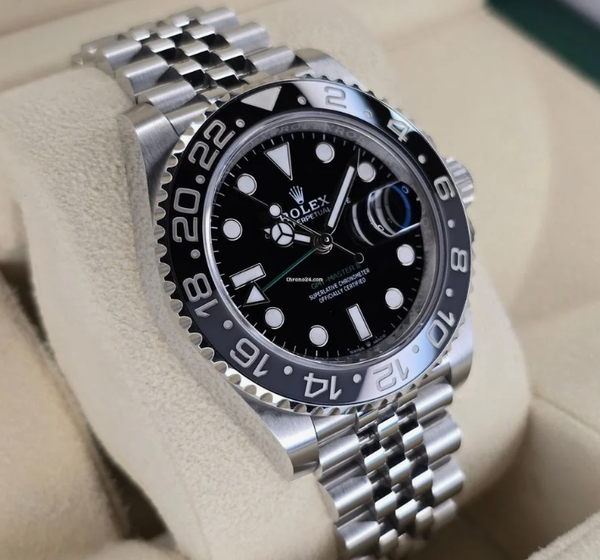 GMT-MASTER II BRUCE WAYNE CERAMIC STEEL BLACK GREY