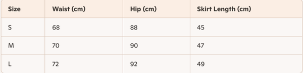 Gonna con cerniera Hm 25 in cotone nero