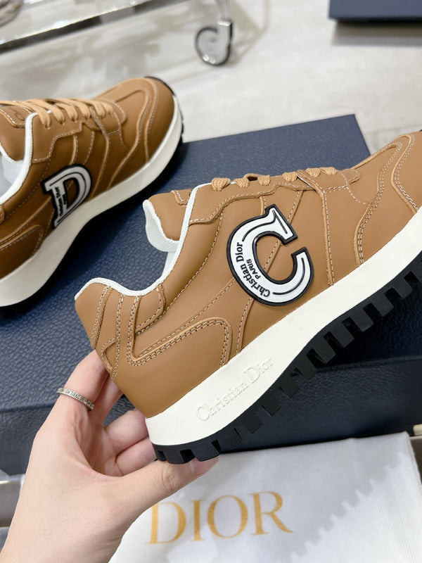 C'est Dior Sneaker 35mm Brown Cowhide