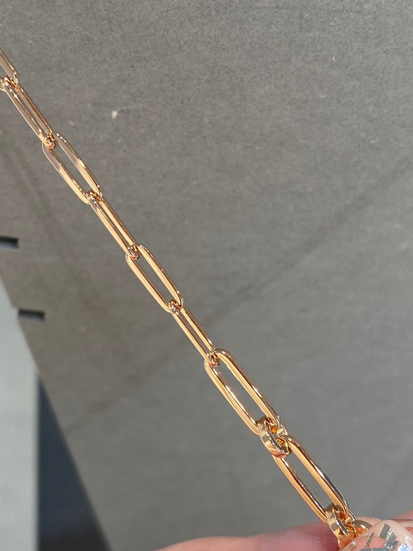 HM KELLY CHAINE CHOKER DROP NECKLACE