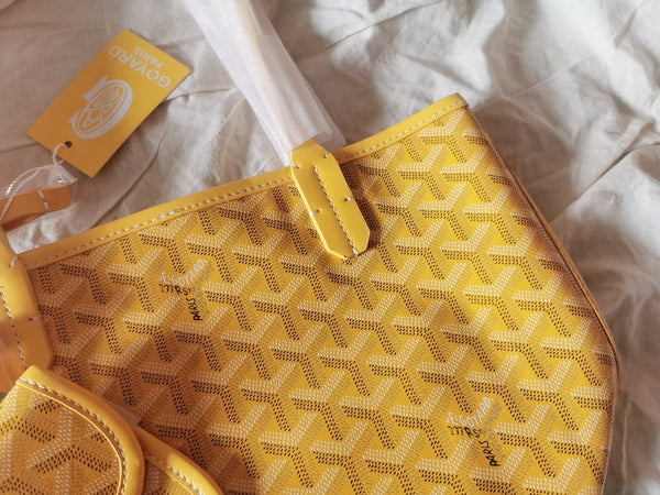 MINI HOBO BOHEME 38CM YELLOW CANVAS