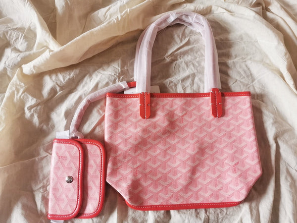 MINI HOBO BOHEME 38CM PINK CANVAS