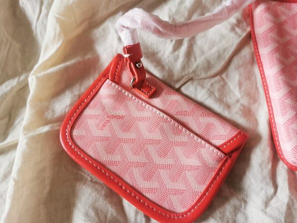 MINI HOBO BOHEME 38CM PINK CANVAS