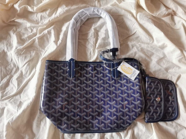 MINI HOBO BOHEME 38CM TELA BLU