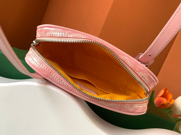 GOYA SECOND-HAND TOAST BAG 21CM PINK CANVAS