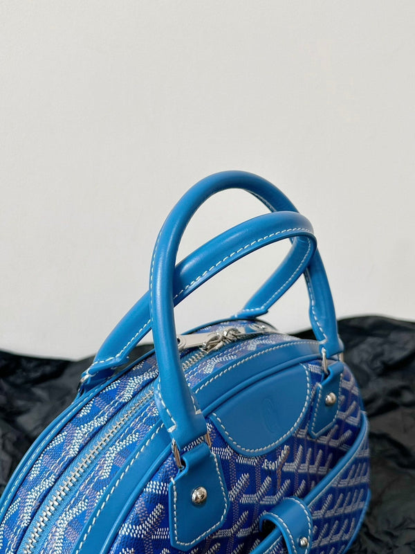 GOYA BOWLING BALL SMALL BLUE CANVAS