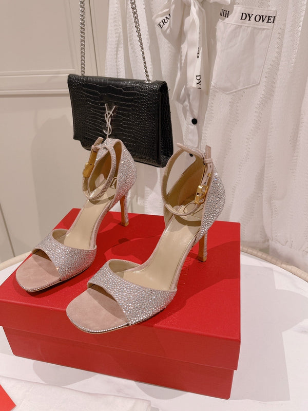 Vlogo Donna Tacco Alto Estivo 85mm Beige