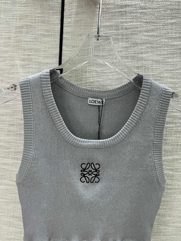 Loew Cropped Anagram Tank Top