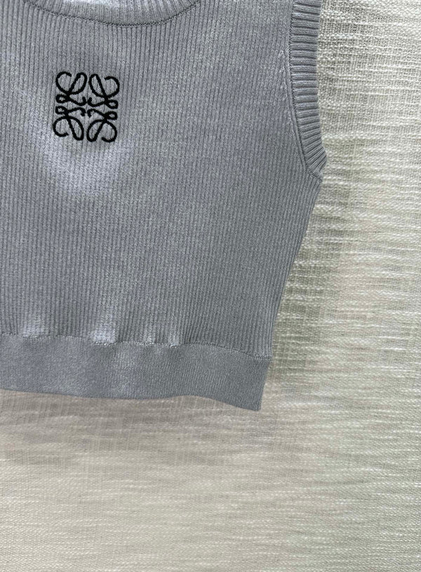 Loew Cropped Anagram Tank Top