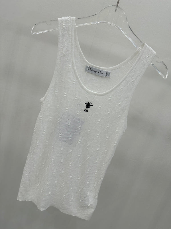 CD Mesh Tank Top