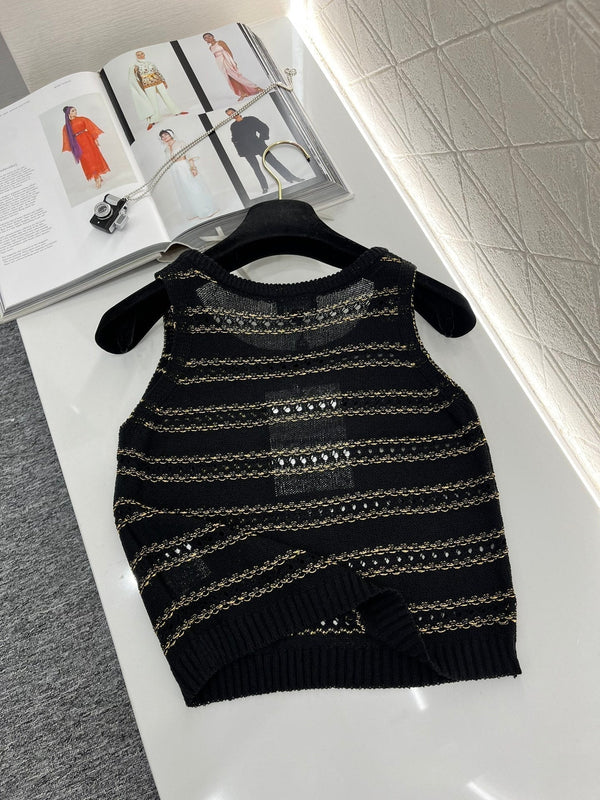 CC Stripe Transparent Tank