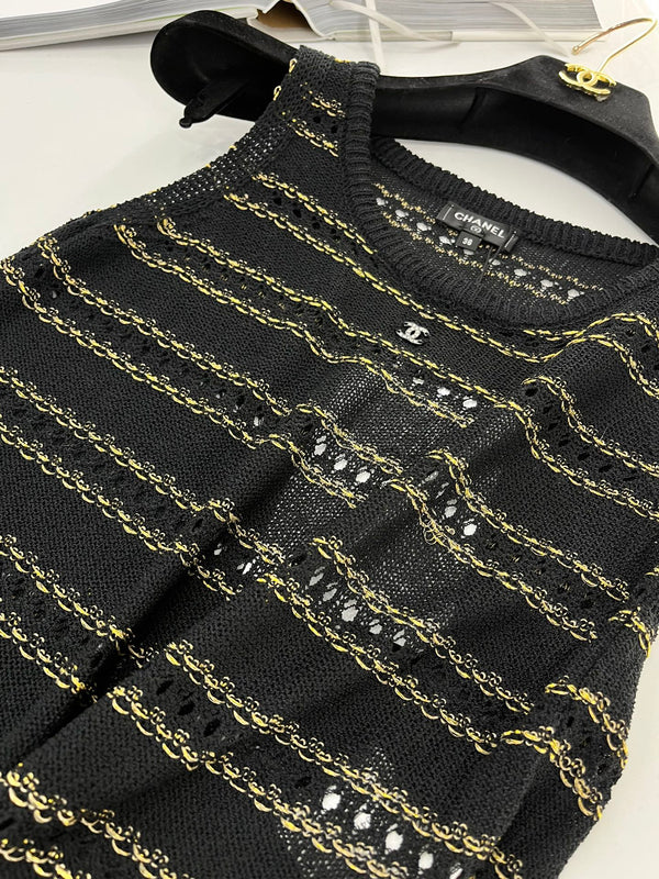 CC Stripe Transparent Tank