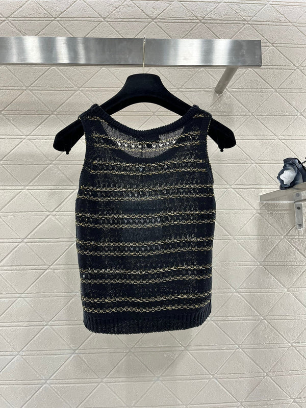 CC Stripe Transparent Tank