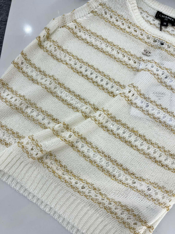 CC Stripe Transparent Tank