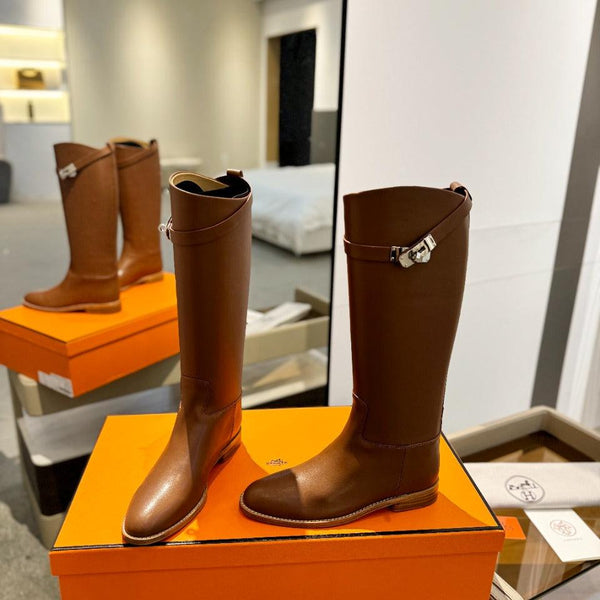 HM Stivali Jumping 20mm Brown Cowhide 961664