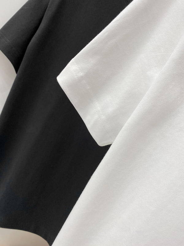 LV T-SHIRT IN WHITE COTTON 239615