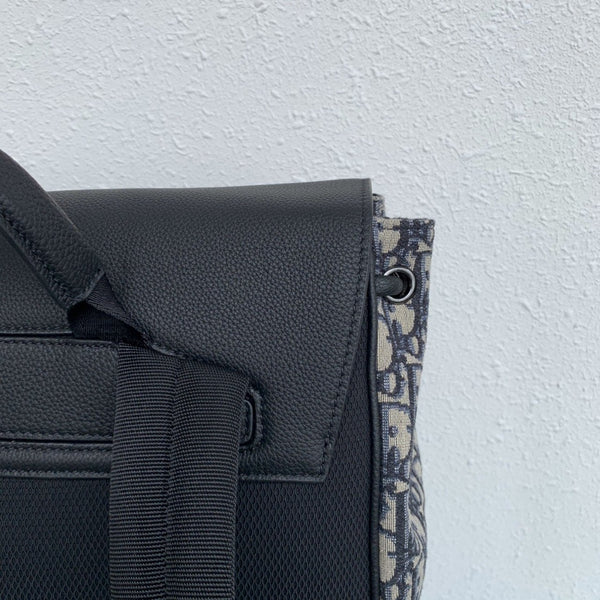 ZAINO MOTION BEIGE E NERO OBLIQUO