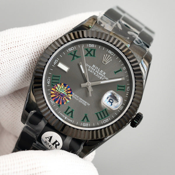 DATEJUST 41MM CUSTOM BLACK PVD WIMBLEDON DIAL