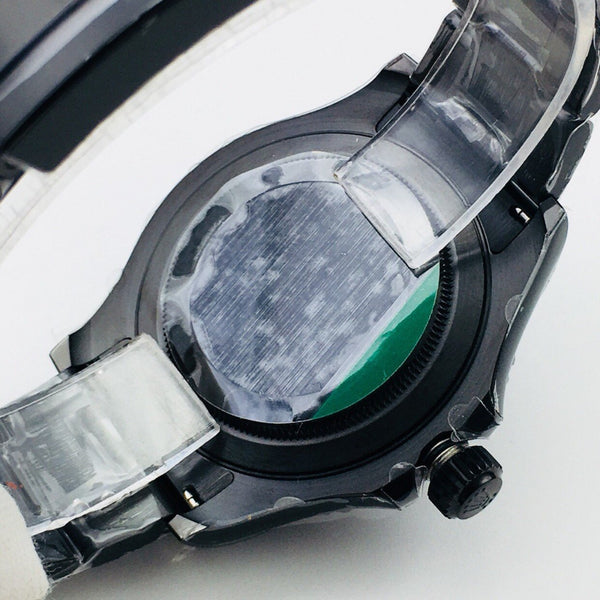 YACHT-MASTER 40 NERO PVD ROSSO GUSTO