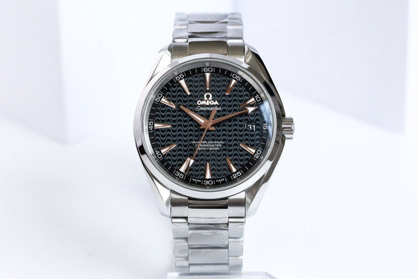 SEAMASTER AQUA TERRA 150M BROWN HAND BLACK DIAL