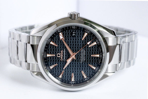 SEAMASTER AQUA TERRA 150M BROWN HAND BLACK DIAL