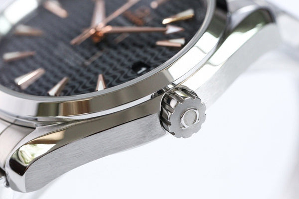 SEAMASTER AQUA TERRA 150M BROWN HAND BLACK DIAL