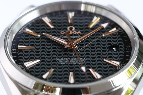 SEAMASTER AQUA TERRA 150M BROWN HAND BLACK DIAL